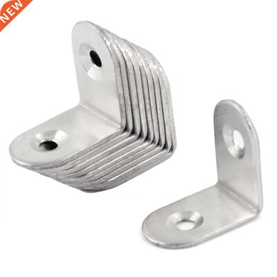 10 Pcs 25mm x 25mm Corner Brace Joint Right Angle Bracket