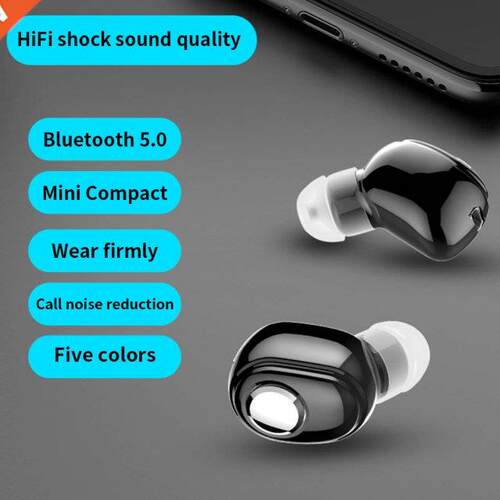 Stereo Wireless Bluetooth 5.0 Ear Phone Handsfree In-ear Ear