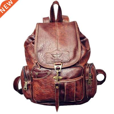 Female backpack mochila feminina leather women mochila mujer