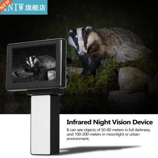 Infrared Illuminated Night Device Vision Handheld