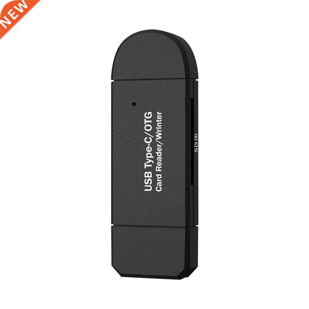 3 in 1 USB 2.0 OTG Micro TF SD Card Reader High-speed Flash