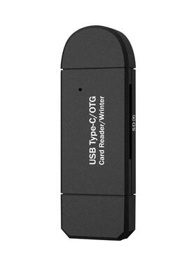 3 in 1 USB 2.0 OTG Micro TF SD Card Reader High-speed Flash