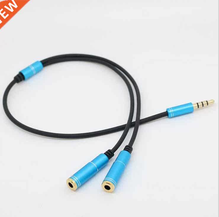 Audio Earphone Splitter Cable 3.5 mm jack 1 Male to 2 Female
