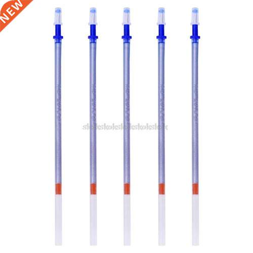 5Pcs Silver Water Erasable Soluble Pen Refill For Fabric Lea