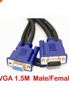 VGA SVGA female to male F/M monitor extension cable for PC,