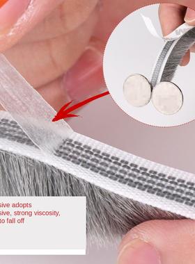 3/5/10 meters Self-adhesive Sealing Wind-proof Brush Strip F