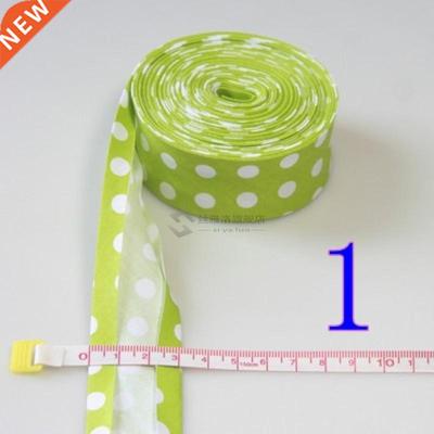 0mm dots printing single ironed fold cotton bias binding ta