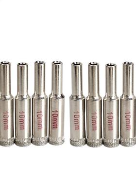 10pcs 10mm Damond Coated Drll Bt Set Tle Marble Glass Ce