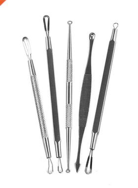 5PC/SET Blackhead Whitehead Remover Kit Blemish Acne Treatme
