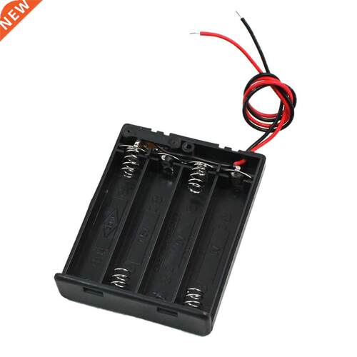 2-Wire Cable Connector 4 x 1.5V AAA Case Holder