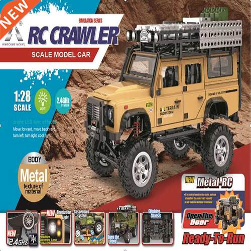 SG2801 Metal RC Crawler 1/28 Full Scale 2.4G 4WD Remote Cont