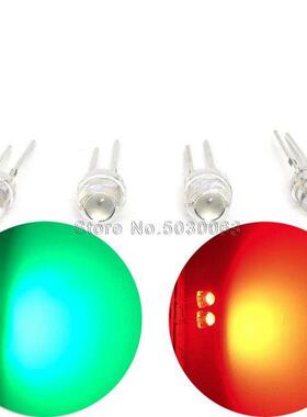 100pcs/lot LED lp eads F5 straw hat ig core emerald gree