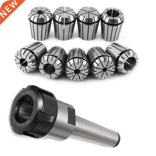 10Pcs ER2 Spring Collets Set 2/4/6/8/10/12/16/18/20mm + MT