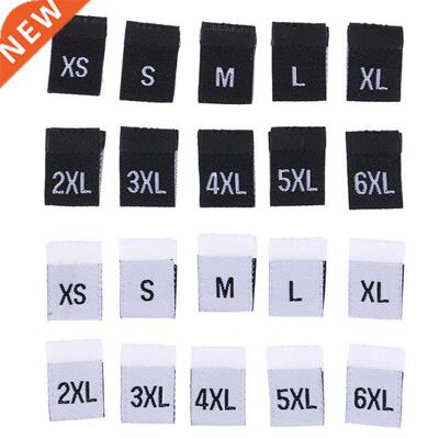 200pcs XS-6XL Size Cloth Garment Labels & Tags For Cloth