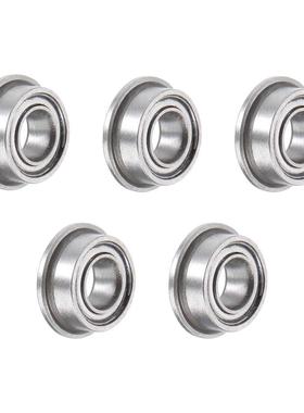 MF63ZZ Flange Ball Bearing 3x6x2.5mm Shielded Chrome Steel B