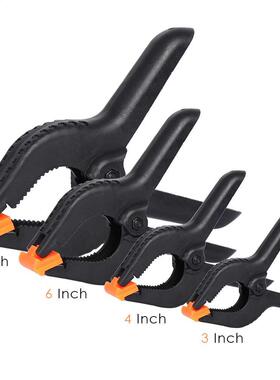 Woodworking Spring Clamps /4 /6/9 Inch Plastic Nylon Carpen