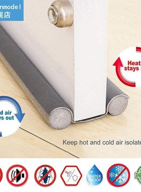 1/2/5/6/8pcs Draft Door Blocker Foam Bottom Doorstop Home Ga