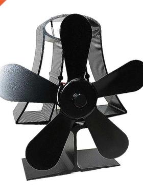 Thermal Power Fireplace Fan Heat Powered Wood Stove Fan 适用