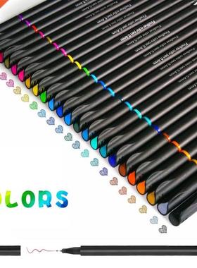 12/24/36/48/60 Color Fine Liner Pen 0.4mm Fineliner Drawing