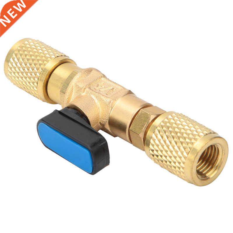 Manual Flush Valve Brass Refrigeration Ball Valve Adapter Re