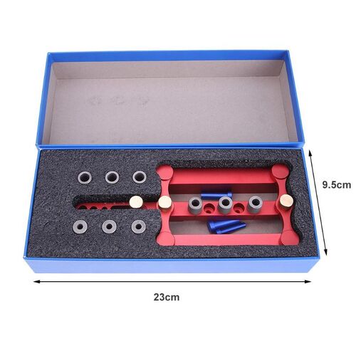 Drill Jig Aluminum Alloy Carpenter Punching Locator Drilling