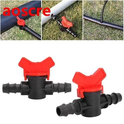 New Sell 5Pcs 16mm Coupling Pipe Irrigation Water Hose Switc