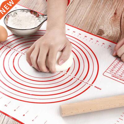 Slcone Bakng Mat Pzza Dough Maker Pastry Ktchen Gadgets
