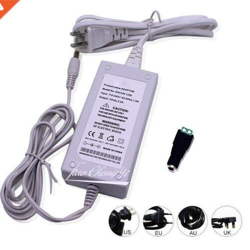 12V 5A LED power supply 60W Adapter DC12V TO 110V-220V For L