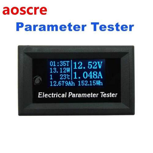 7in1 OLED Multifunction Tester Voltage current Time temperat
