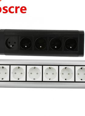 EU Plug Power Socket 5/6 Outlets Home Office Kitchen Table E