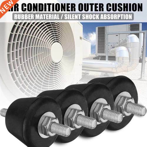 4pcs Anti Vibration Rubber Mount Damper Shock Pad 适用于 Air