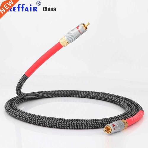 Preffair 8N OFC Hifi Coaxial Cable High Quality DAC 75ohm hi