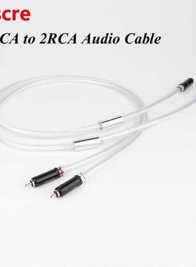 Pair 5N OCC Single Crystal Silver Plated + Rhodium Plated RC