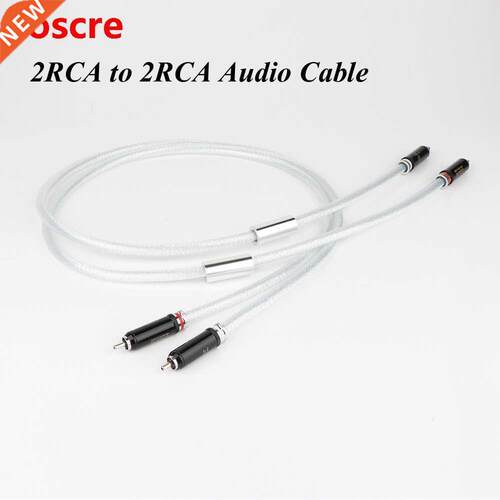 Pair 5N OCC Single Crystal Silver Plated + Rhodium Plated RC
