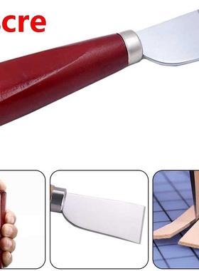 Leathercraft Knife - Leather Cutting Knife With Wooden Handl