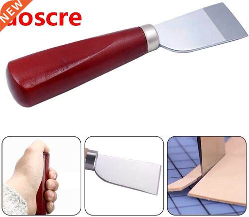Leathercraft Knife - Leather Cutting Knife With Wooden Handl