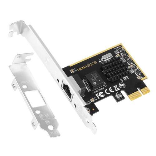 Drive Free 2500Mbps Fast PCI Express RJ45 Ethernet Adapter L