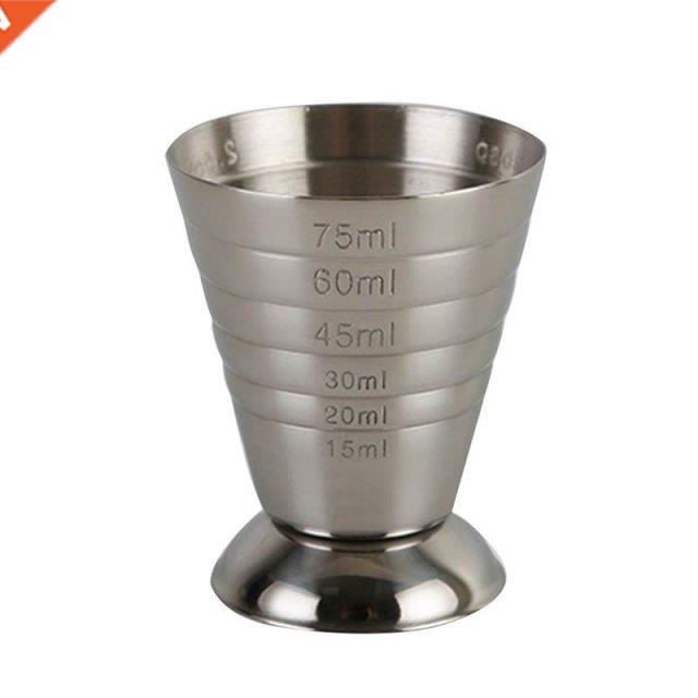 2 Pieces Measuring Shot Cup Ounce Jigger Bar Cocktail Drink