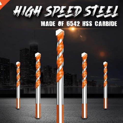 5/8pcs Ultimate Multifunctional Tile Drill Bits Triangular-o