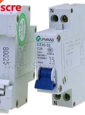 1PCS DPN DZ30-32 1P+N 25A 220V 230V 50HZ 60HZ Mini Circuit b