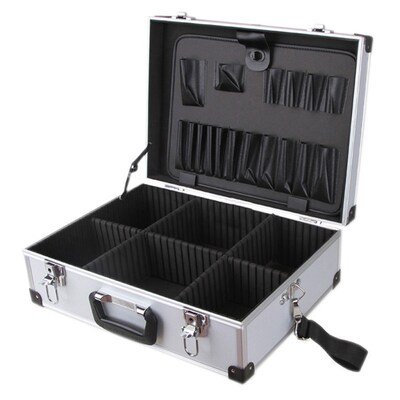 Aluminium Lockable Electrician Flight Case Tool Box Storage