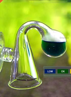 Fish Tank CO2 Diffuse Glass Drop Checker For Co2 Monitor gla