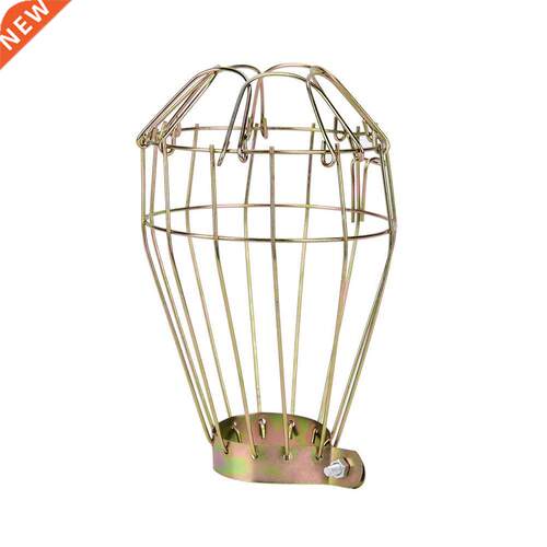Lamp Shades Vintage Indurial Design eel Bulb Guard Clamp