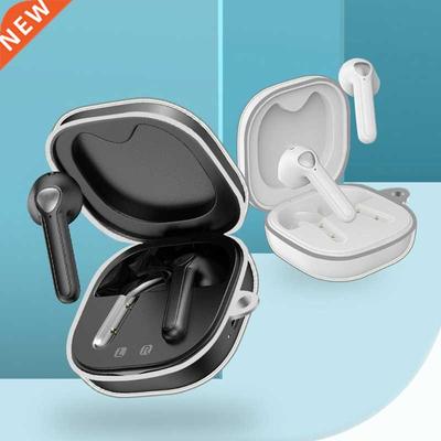 Transpent TPU Case Cover Compatible with-SoundPEATS Trueai