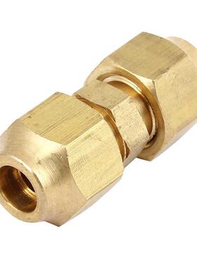 8mm to 8mm Brass Connector Fitting Coupler for Air-condition