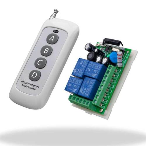500M Long Range AC 220 V 1CH 1CH Wireless RF Remote Control