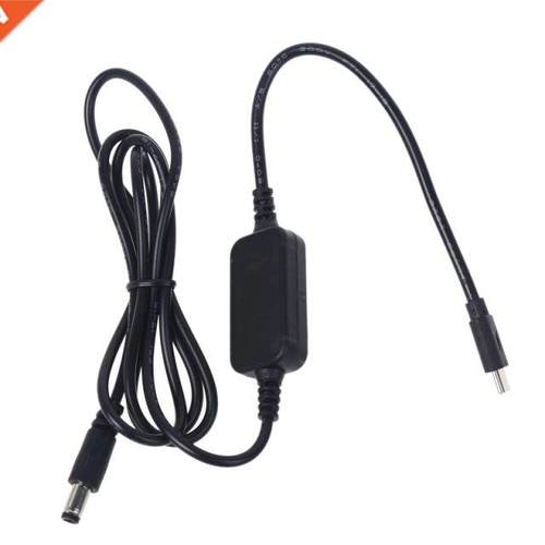 USB C PD Type C Male to 12V 20V 5.5x2.1mm Male Step Up Power
