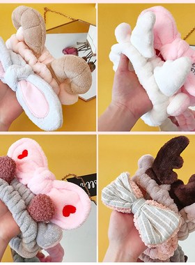 Headband For Washing 2021 OMG Wash Face Bow makeup Hairbands