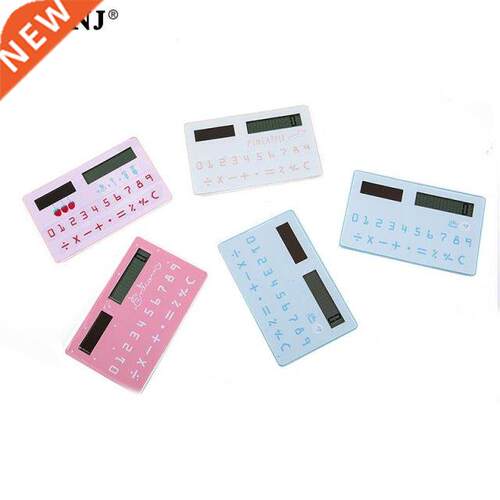 Fashion Portable Cartoon Fruits Animal Mini Card Calculator