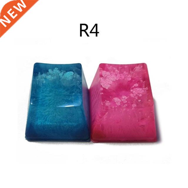 1Pc Handmade Customized OEM R4 Profile Resin Keycap for Cher